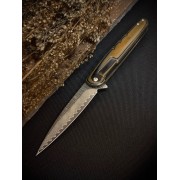 Складаний ніж з дамаської сталі MA06602