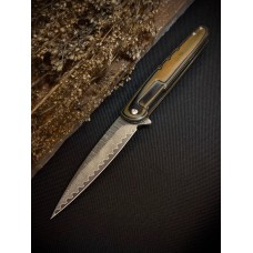 Складаний ніж з дамаської сталі MA06602